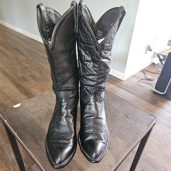 Vintage Tony Lama Ol' Buck Boots- Women's 7M - Picture 2 of 8